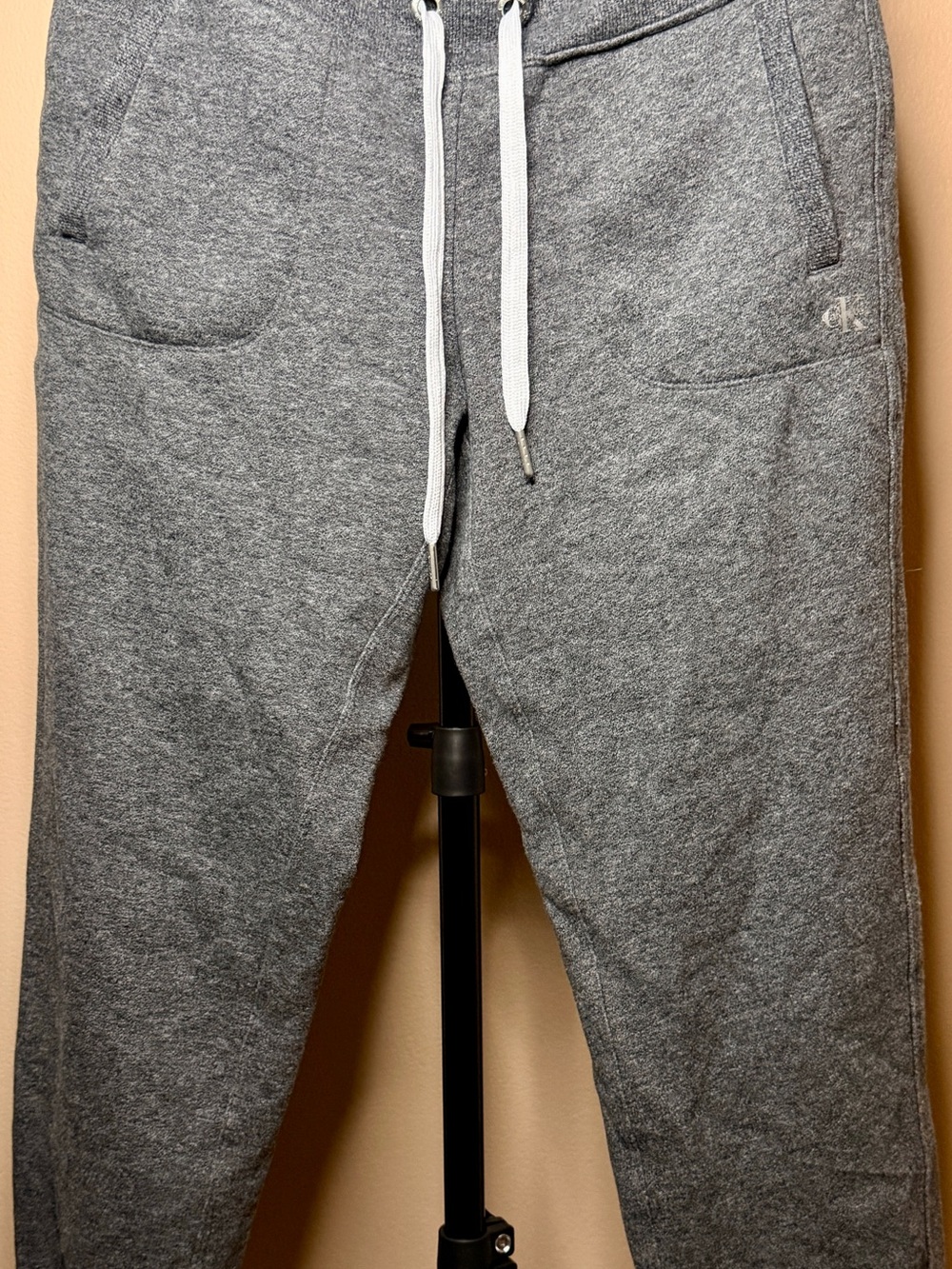 Calvin Klein Gray Women's Drawstring Jogger Pants